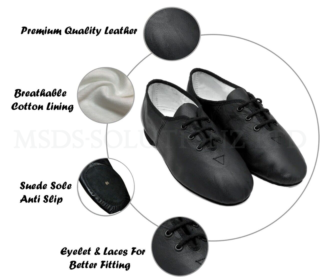 Suede sole 2025 jazz shoes