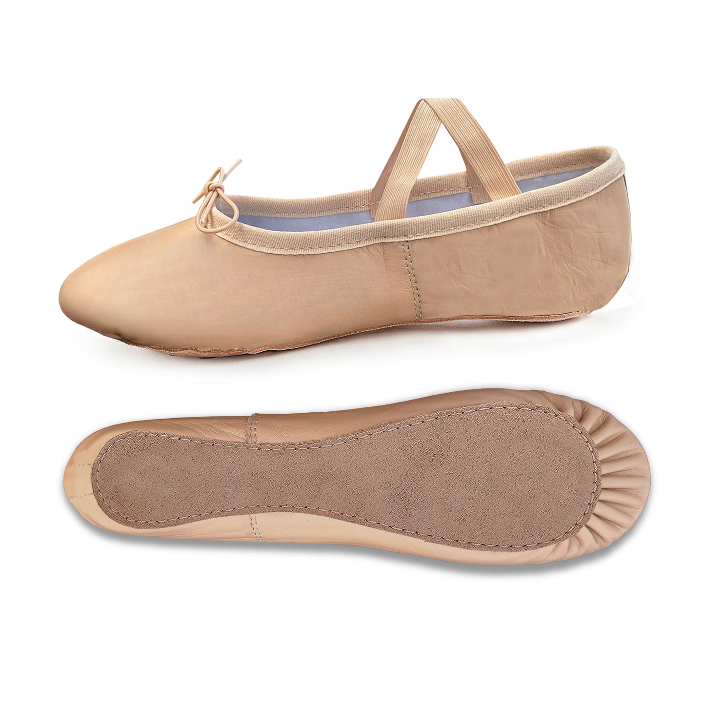 Beige Ballet Dance Shoes