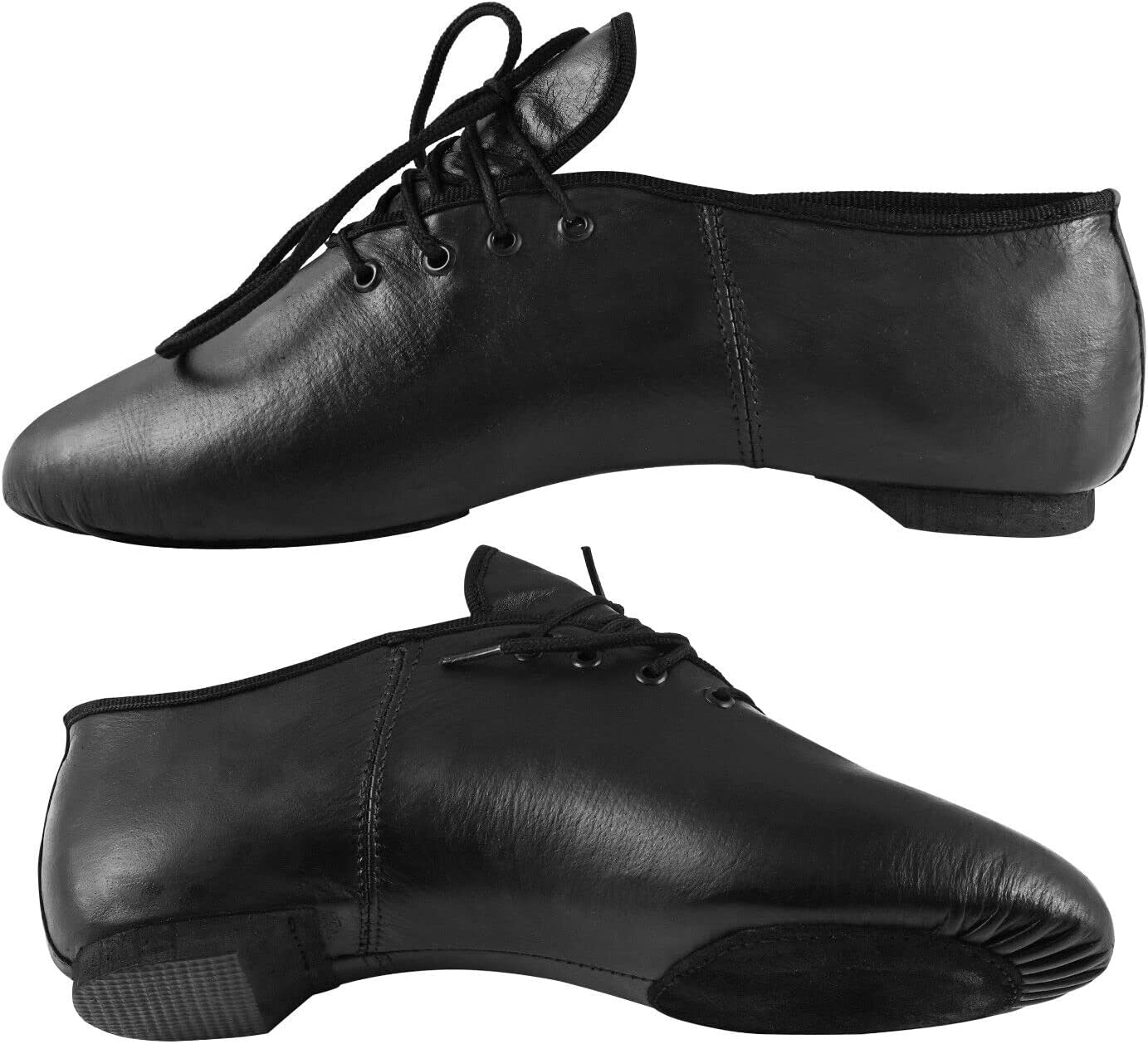 Unisex Black Jazz laced shoes